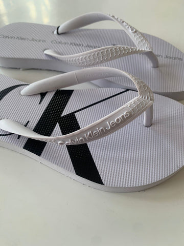 CHINELO CKJ KIDS FEM BRANCO