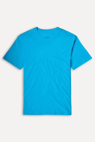 CAMISETA MAS MC SIMPLES TURQUESA