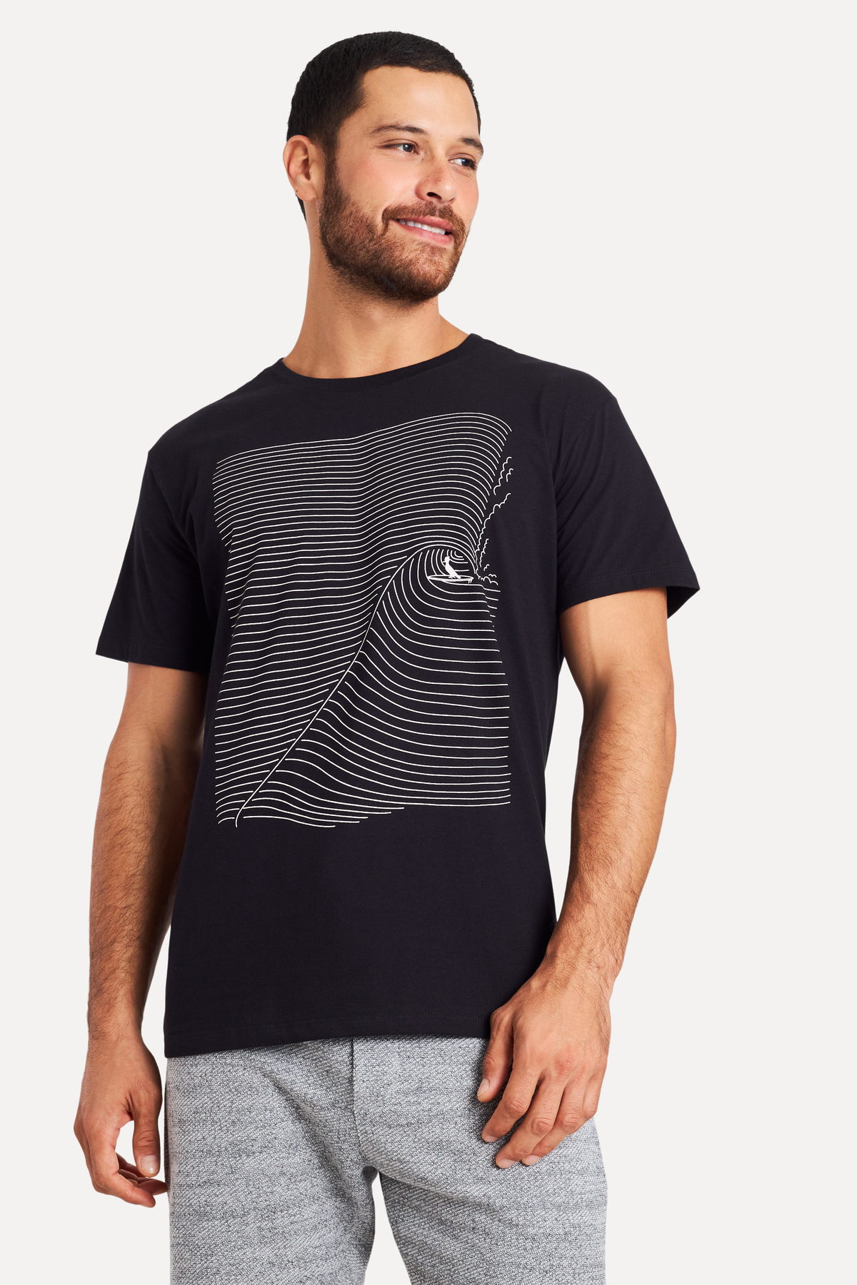 CAMISETA RSV MAS EST RESERVA SWELL PRETO