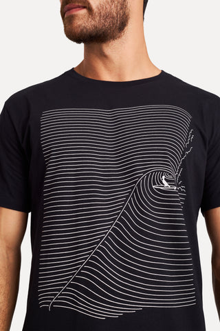 CAMISETA RSV MAS EST RESERVA SWELL PRETO