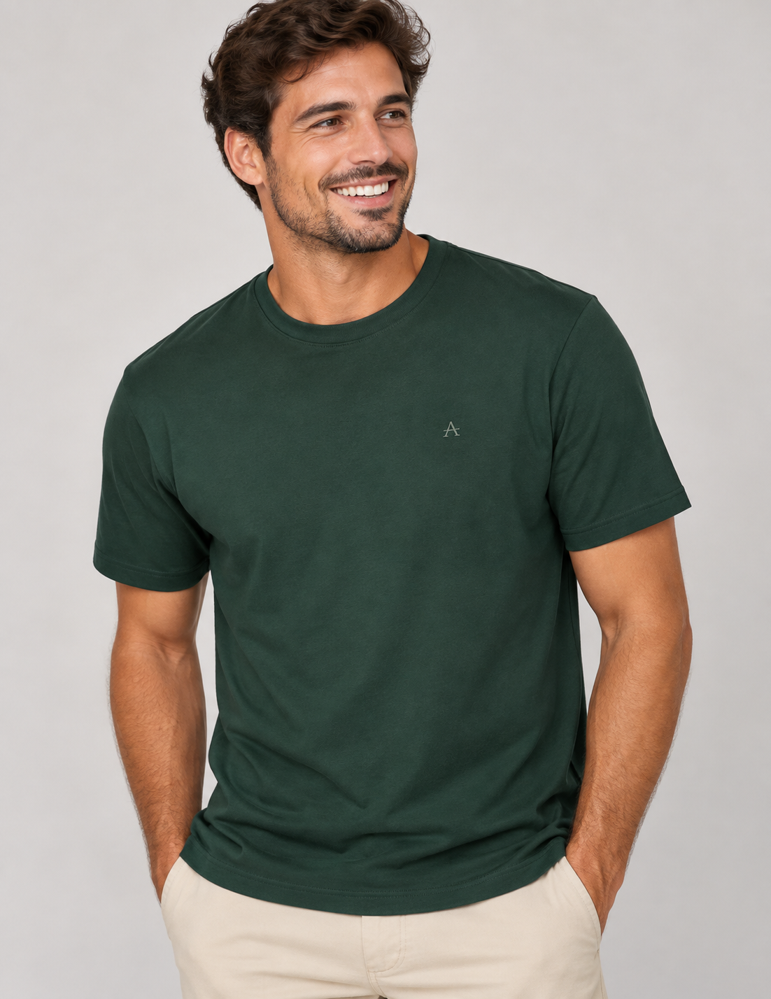CAMISETA MAS BASICA LOGO SURTON ARAMIS FLORESTA
