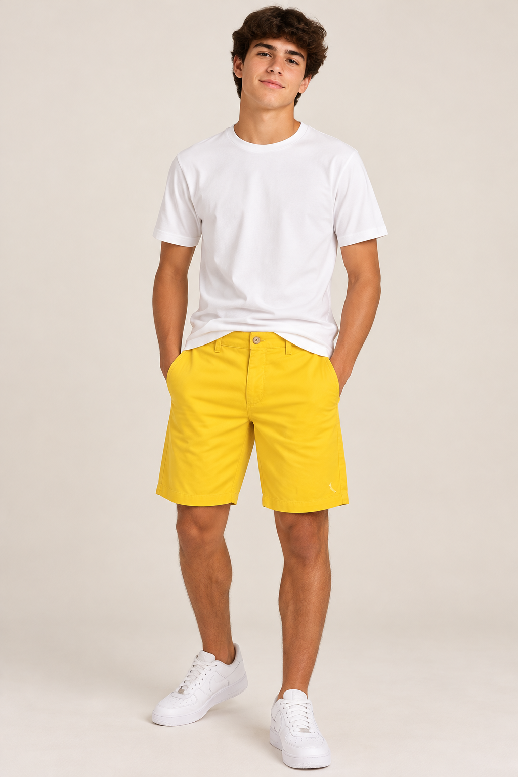 BERMUDA AMARELO ACAFRAO