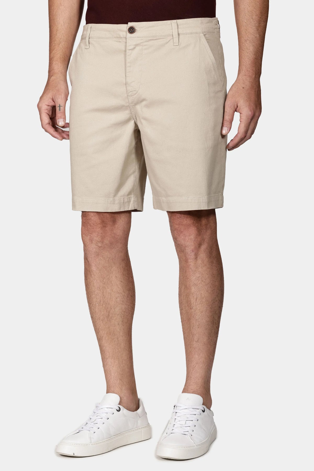 BERMUDA MAS CHINO MAQUINETADA FLAME AREIA