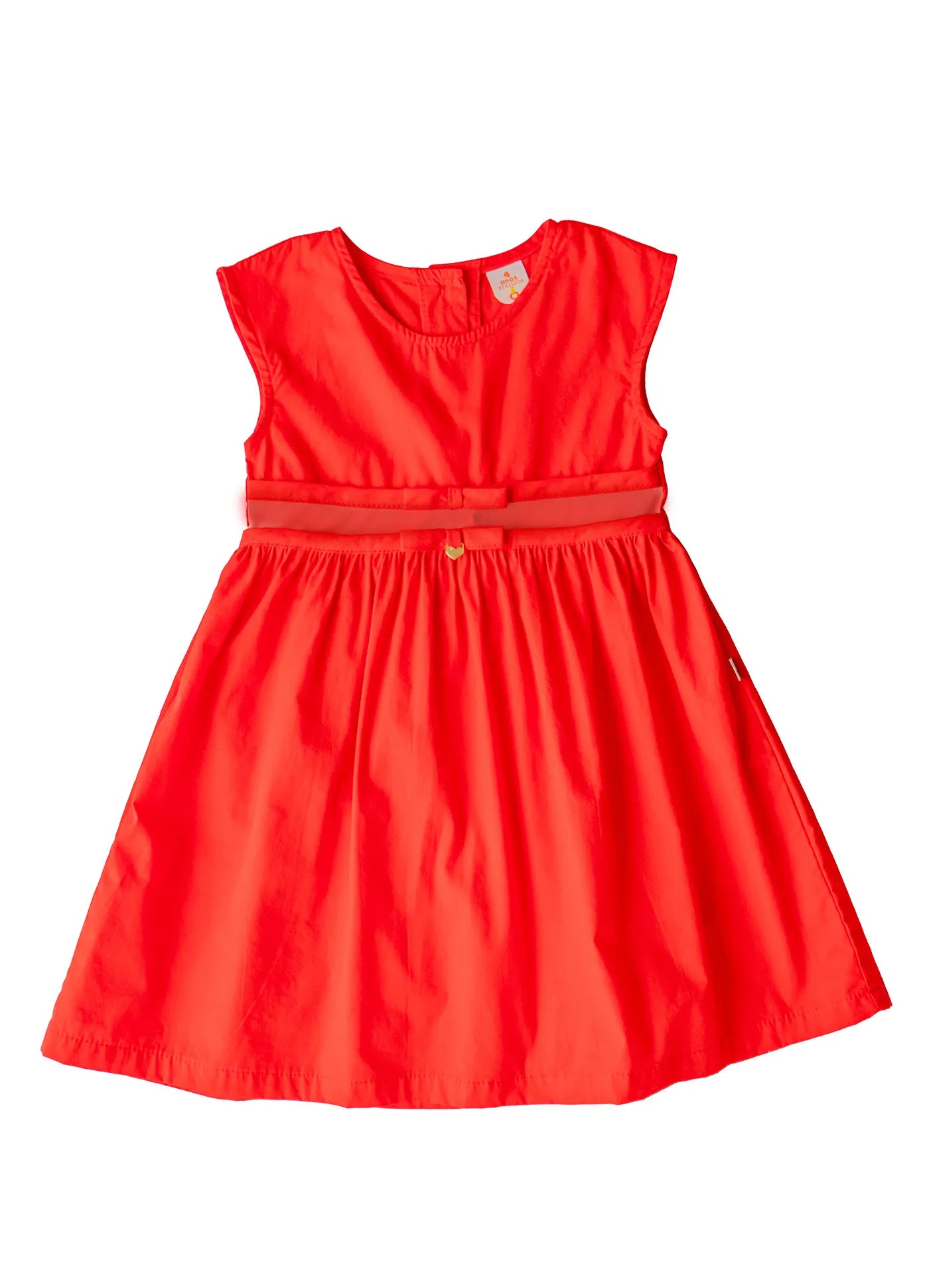 VESTIDO FLORATTA ALPHABETO VERMELHO