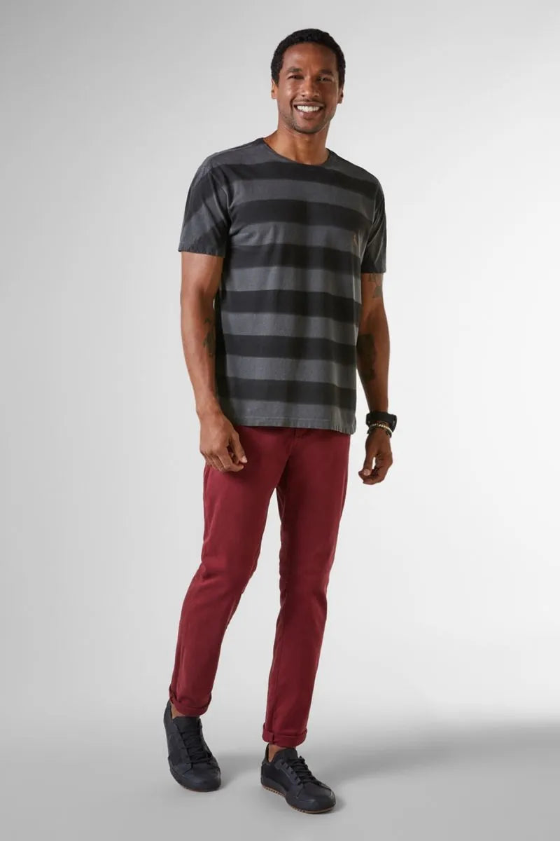 CALCA RESERVA MASC SKINNY COLOR BORDEAUX BORDEAUX