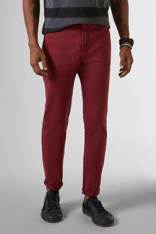 CALCA RESERVA MASC SKINNY COLOR BORDEAUX BORDEAUX