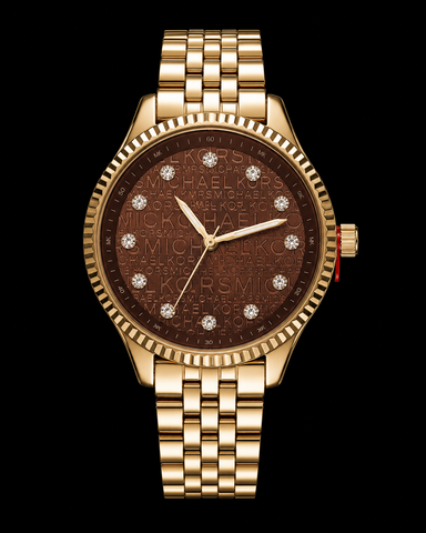 RELOGIO FEM PULS ACO DOUR MK DOURADO