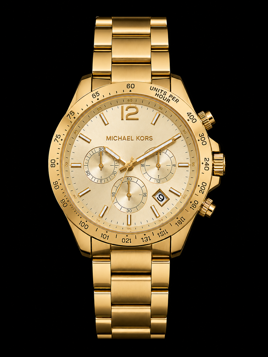 RELOGIO FEM PULS ACO DOUR MK DOURADO