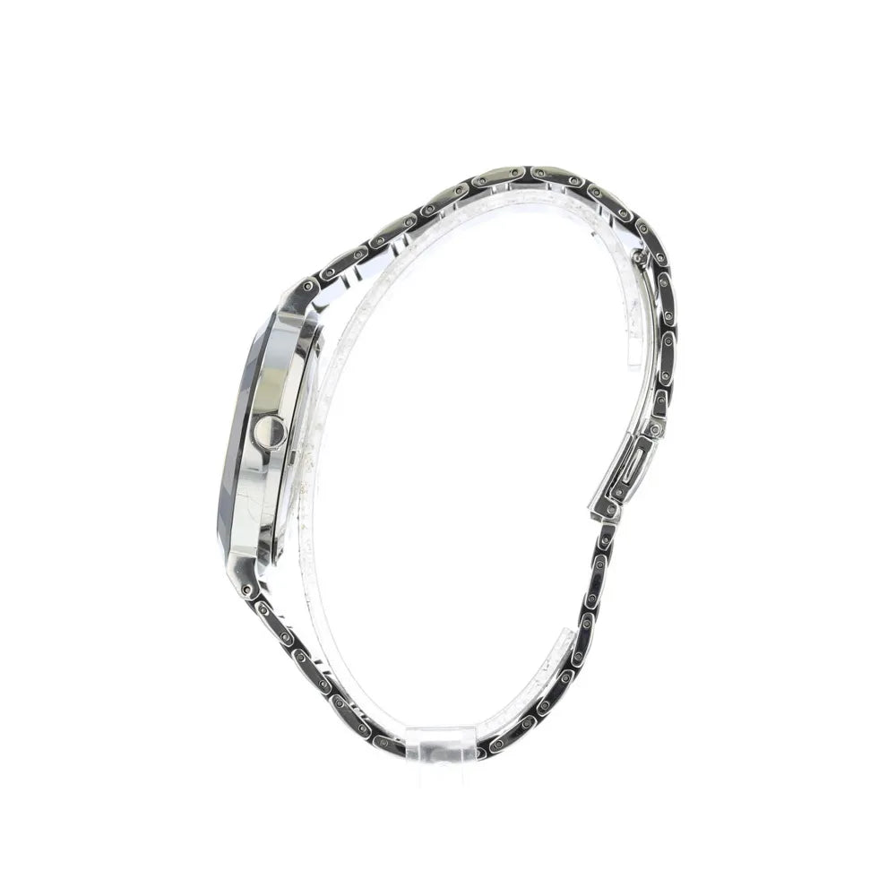 RELOGIO FEM PULSO E PULSEIRA ACO CERAMIC PRETO