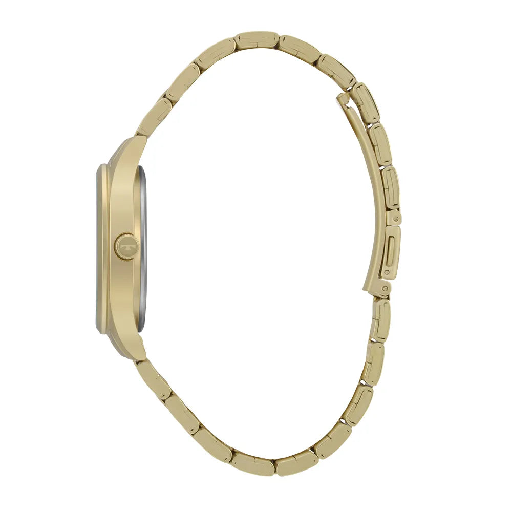 RELOGIO FEM ELEGANCE BOUTIQUE CX E PULS DOURADO