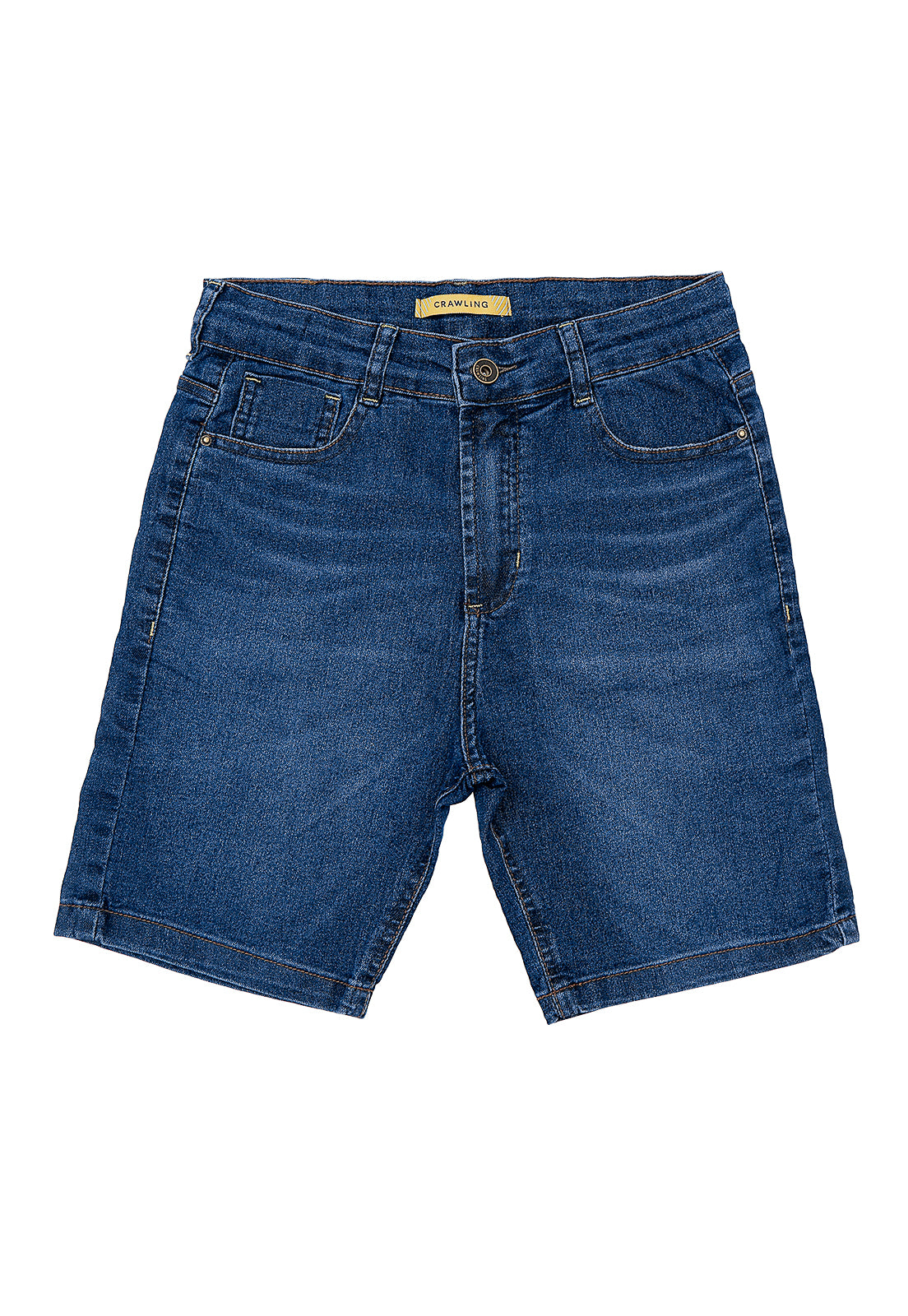 BERMUDA MAS JEANS TRAD CRAWLING - 10/16 JEANS ESCURO