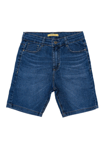 BERMUDA MAS JEANS TRAD CRAWLING - 10/16 JEANS ESCURO