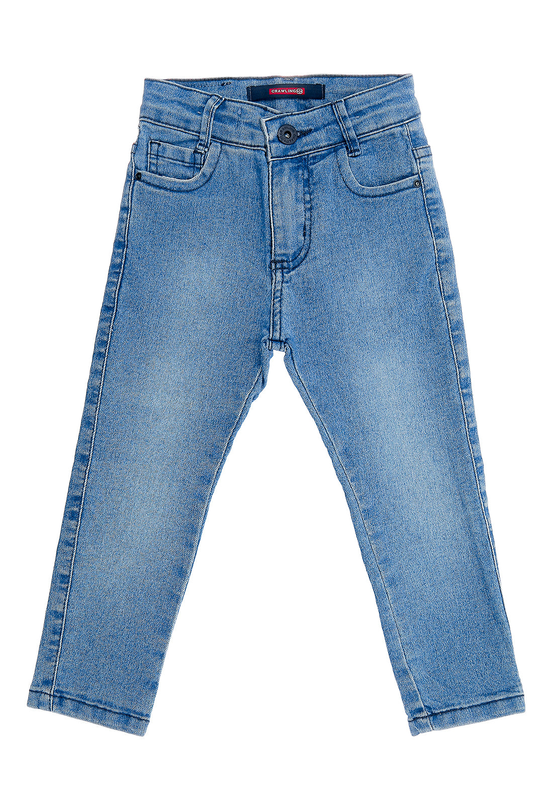 CALCA JEANS MAS SKINNY CRAWLING - 1/3 JEANS MEDIO