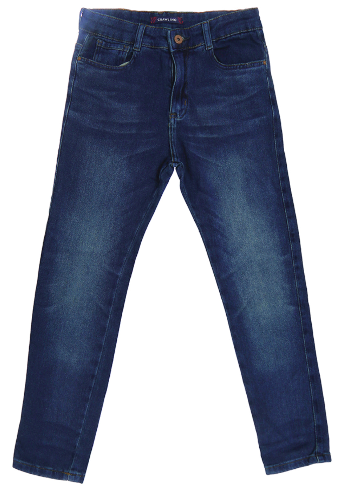 CALCA MAS JNS MLT SKNNY CRAWLING - 10/16 JEANS ESCURO