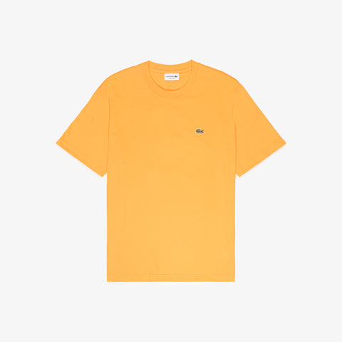 CAMISETA LACOSTE MC MASC BASICA LARANJA JCH