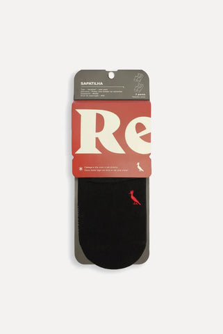KIT 2 MEIAS RSV SAPTILHA BASIC PRETO