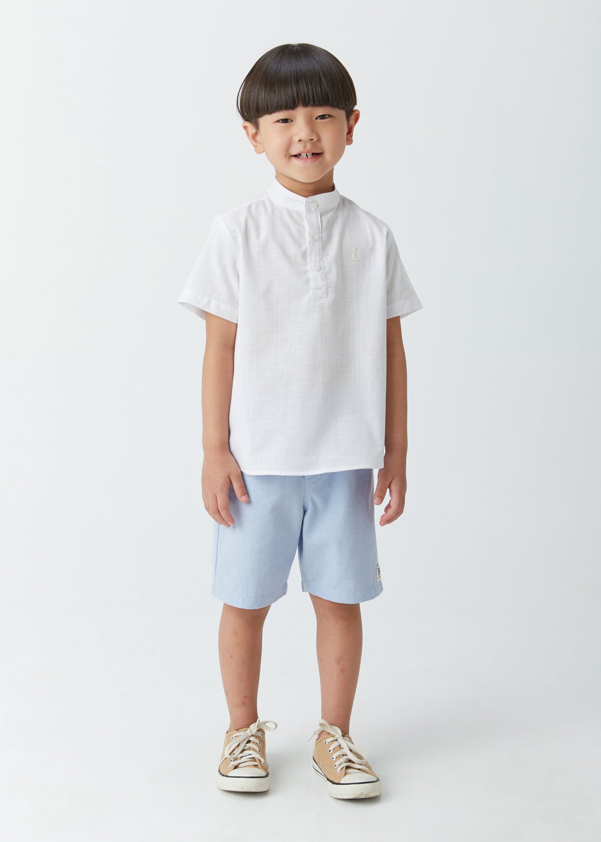BATA TRICOLINE GOLA PADRE E FEC 03 BOTAO OFF WHITE