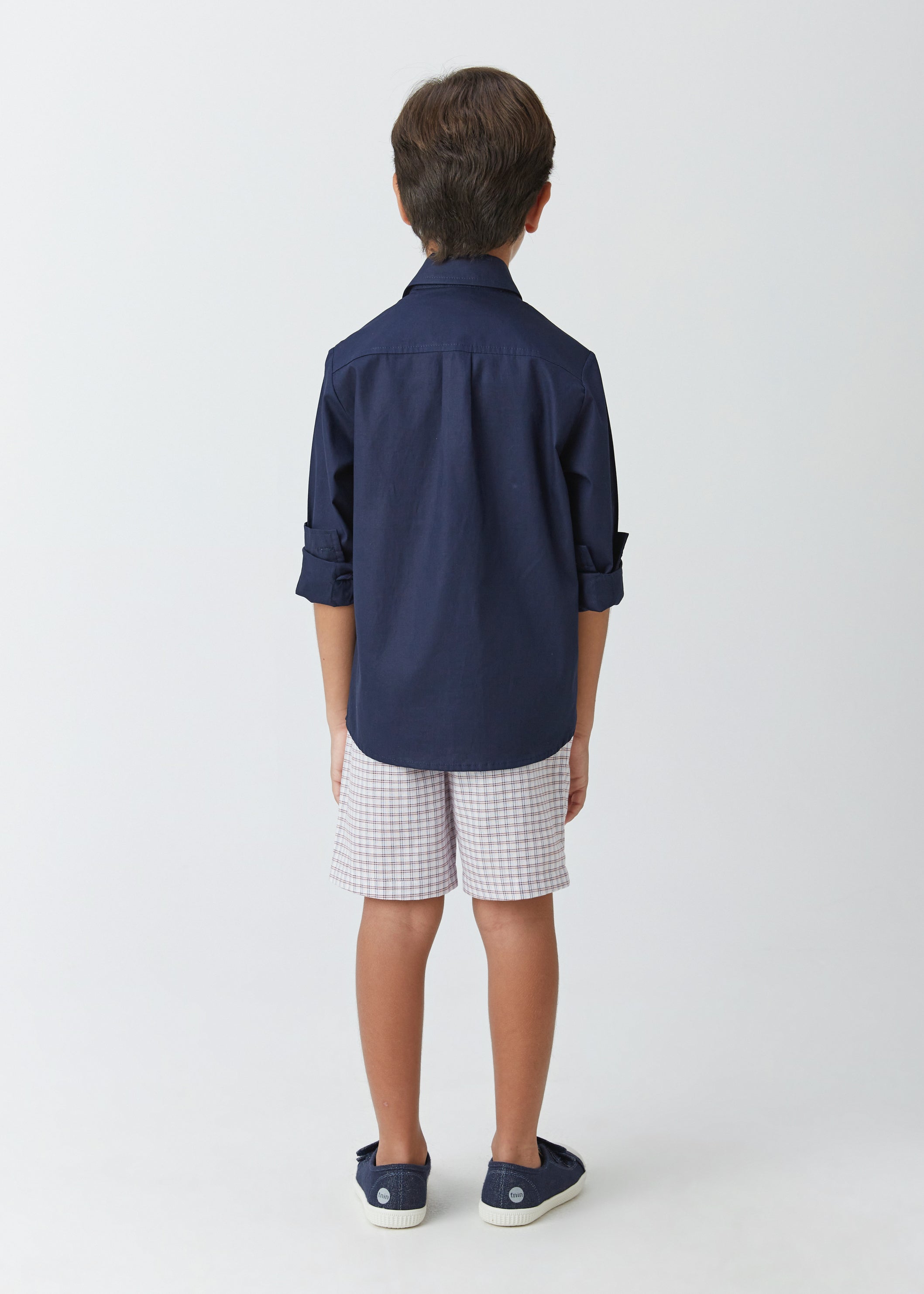 CAMISA ML MAS TRICOLINE C ETIQ EXTERNA MARINHO