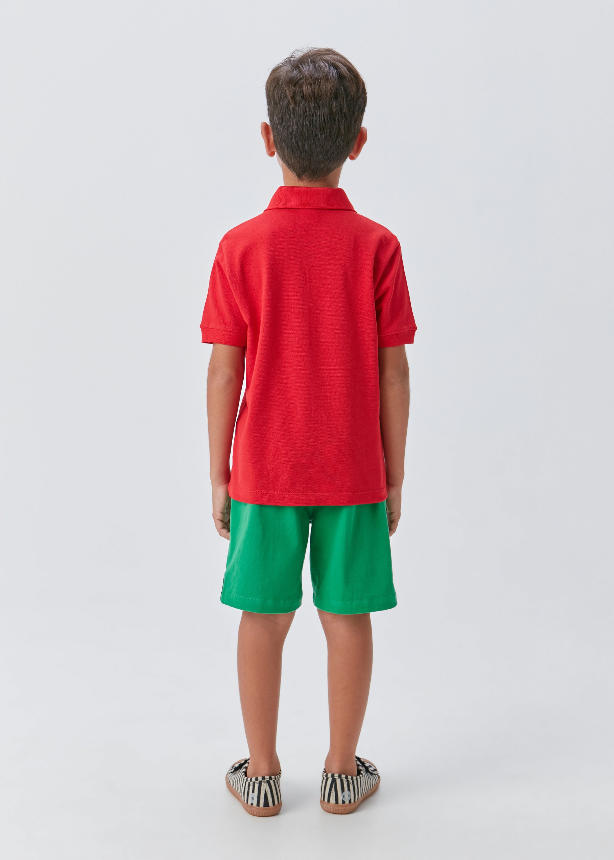 POLO MAS PIQUET DINO TERMOCOLANTE VERMELHO