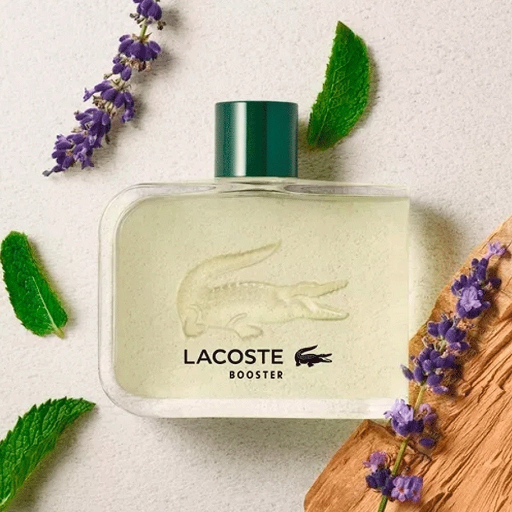 PERFUME LACOSTE BOOSTER EDT BRANCO/VERDE