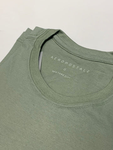 CAMISETA MC MASC AEROPOSTALE A87 VERDE MEDIO