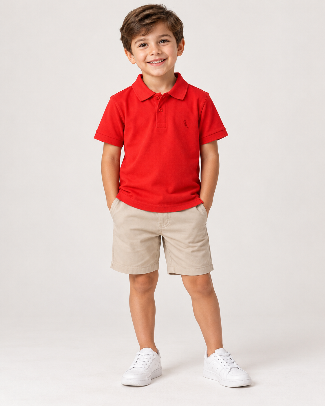 POLO RSV MINI MAS MC PF PIMA PIQUET VERMELHO