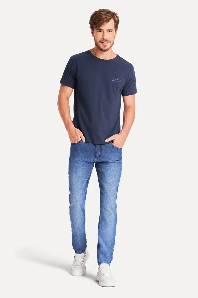 CALCA RSV MAS JEANS SKINNY BATLE ECO INDIGO