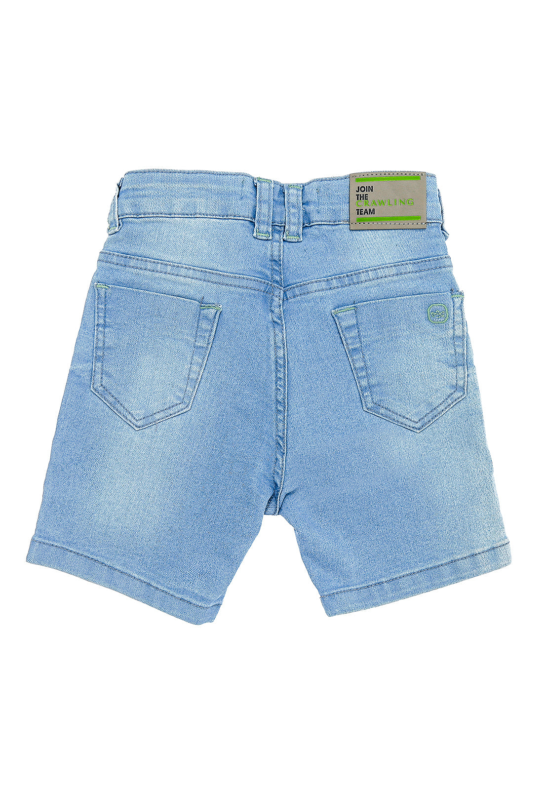 BERMUDA JEANS MAS TRAD CRAWLING - 1/3 JEANS CLARO