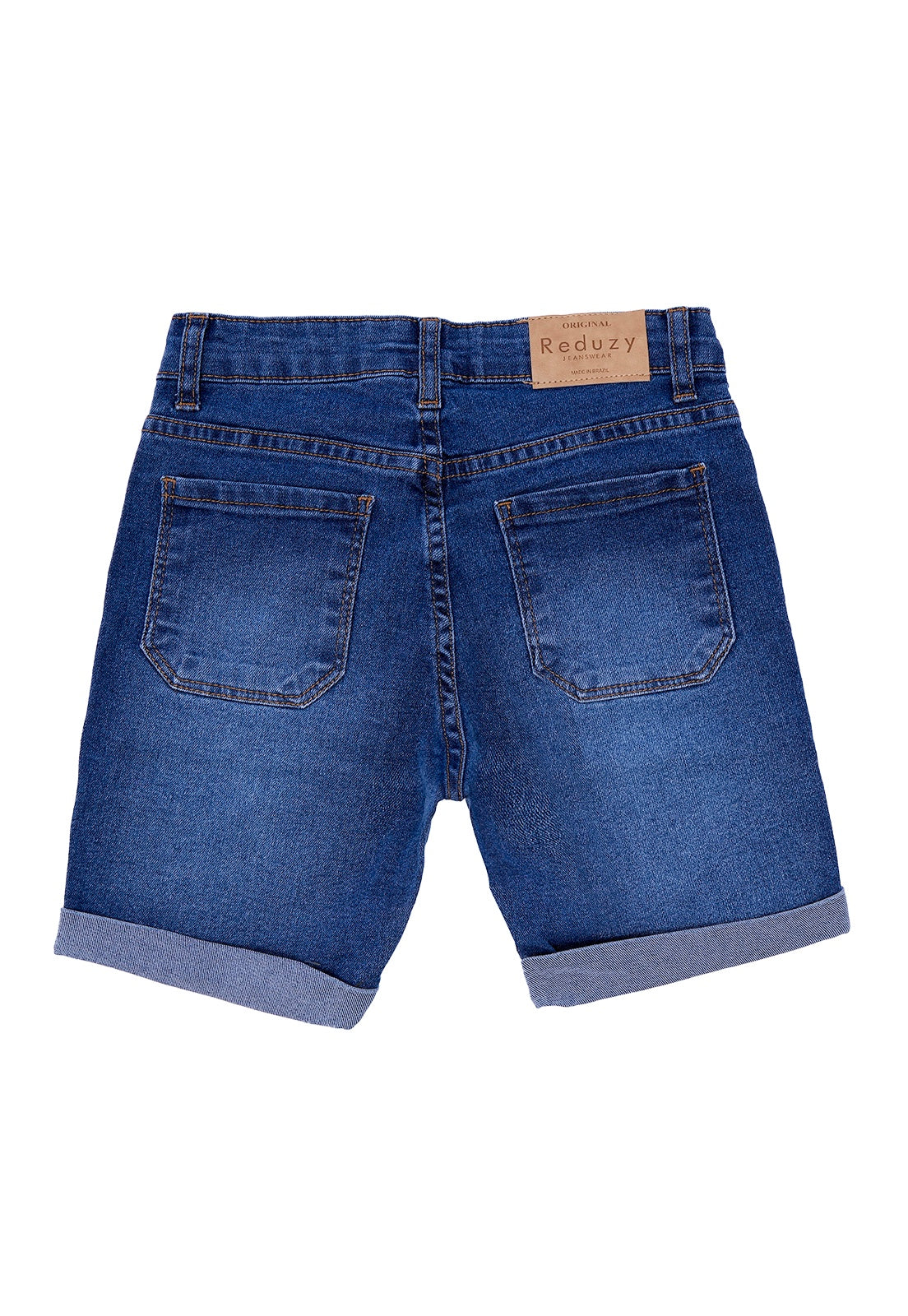 BERMUDA JNS MAS TRAD REDUZY - 4/8 JEANS MEDIO