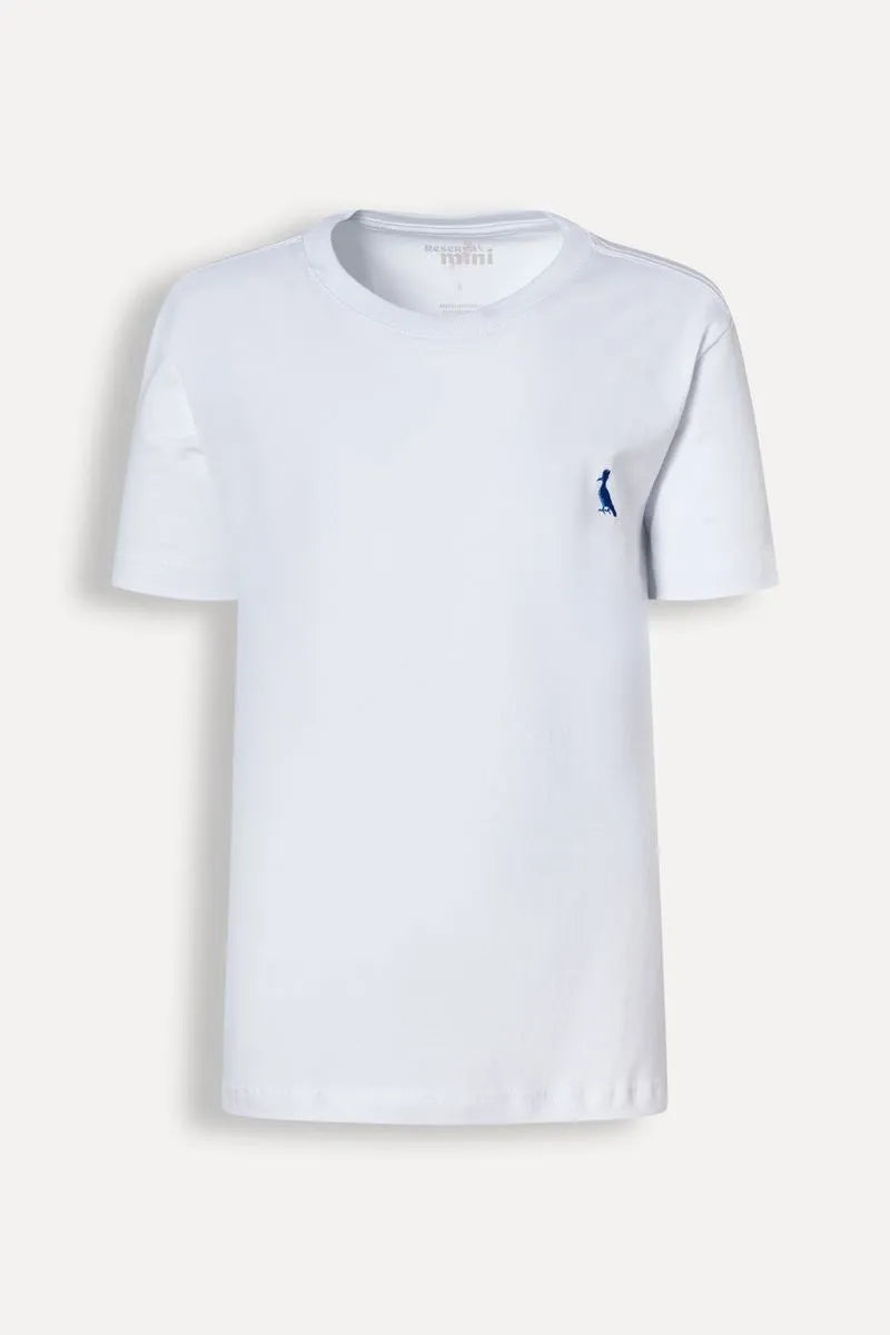 CAMISETA RSV MINI BORDADO PP AZUL BRANCO