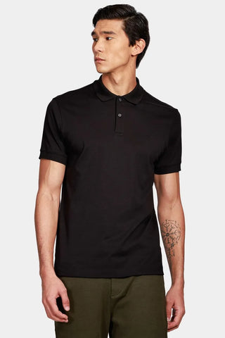 POLO MAS PIMA INTERLOCK ARAMIS PRETO