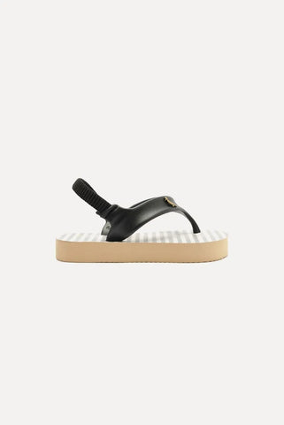 CHINELO RSV MINI BB LINHO BICOLOR MARROM/PRETO