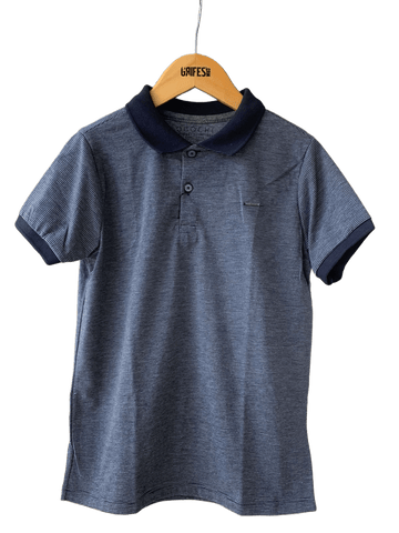 POLO OGOCHI KIDS MAS MC CASUAL SLIM LIST MARINHO 0004