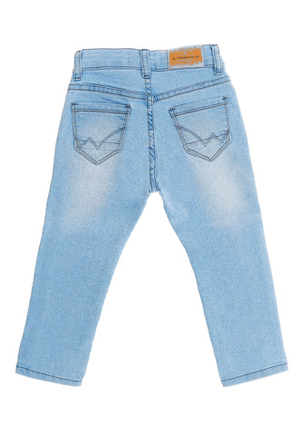 CALCA JEANS MAS SKINNY CRAWLING - 1/3 JEANS CLARO