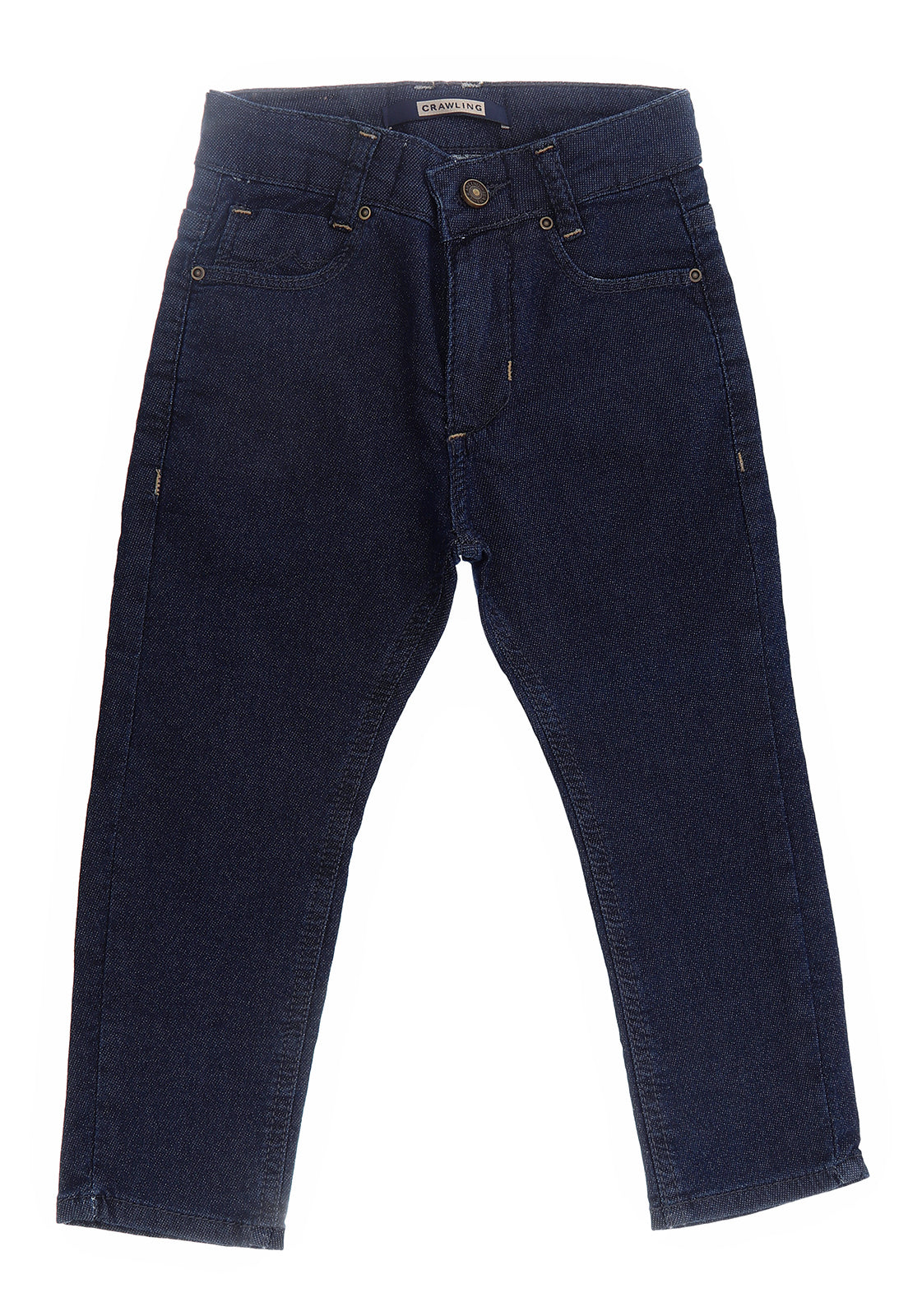 CALCA JNS MAS SKINNY MLT CRAWLING - 1/3 JEANS ESCURO