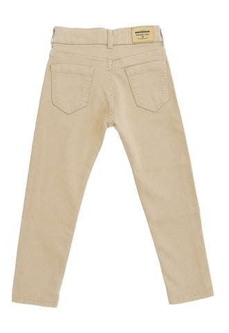 CALCA MAS SKINNY SARJA CRAWLING - 4/8 AREIA