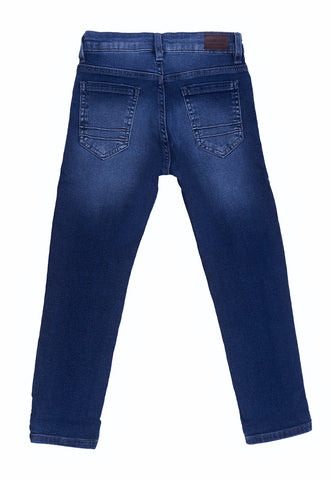 CALCA JEANS MAS SKINNY CRAWLING - 4/8 JEANS MEDIO