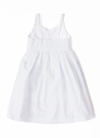 VESTIDO FEM BORBOBLUE ALPHABETO BRANCO