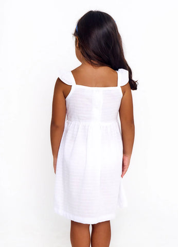 VESTIDO FEM BORBOBLUE ALPHABETO BRANCO