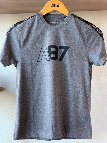 CAMISETA MC MASC TEEN SILKADA MESCLA ESCURO