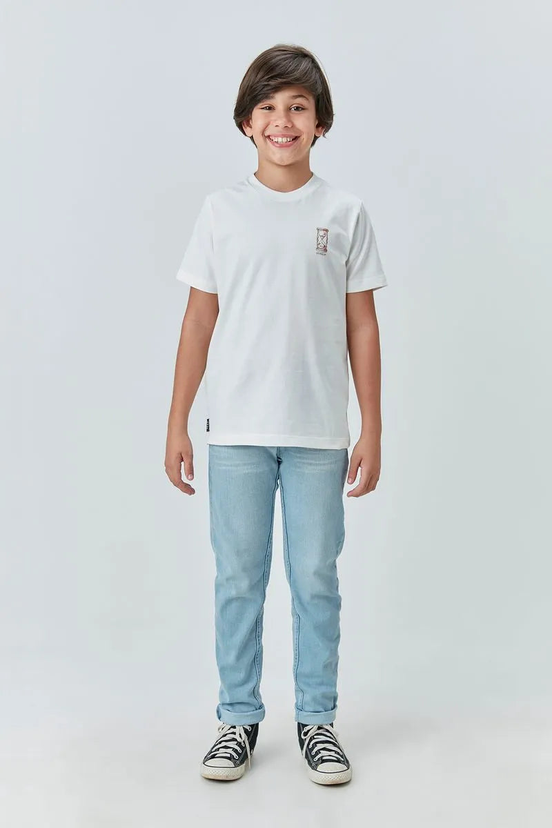 CAMISETA MAS ALG C EST FRENTE E COSTAS OFF WHITE