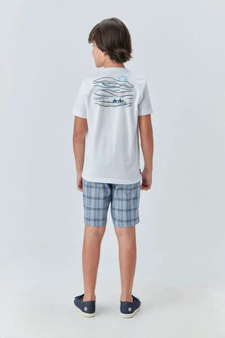 CAMISETA MAS ALG ESTAMPA COSTAS BRANCO