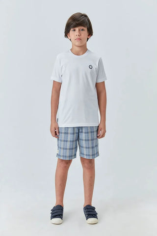 CAMISETA MAS ALG ESTAMPA COSTAS BRANCO