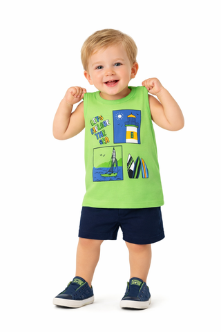 CONJ MAS REG EST FAROL E BARCO E BER MLT VERDE NEON