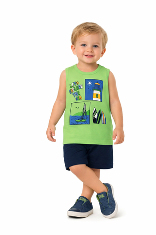 CONJ MAS REG EST FAROL E BARCO E BER MLT VERDE NEON