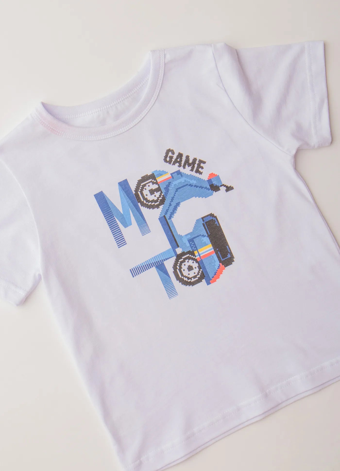 CONJ MAS CAM E BERM MOTO GAME BRANCO/AZUL/VERDE