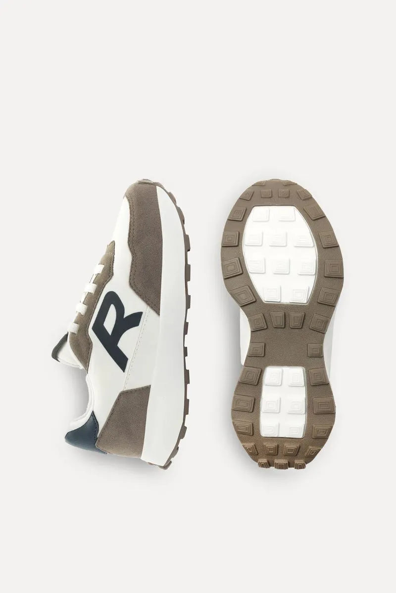 TENIS RESERVA MINI R JOG ONIX/BRANCO/MARINHO