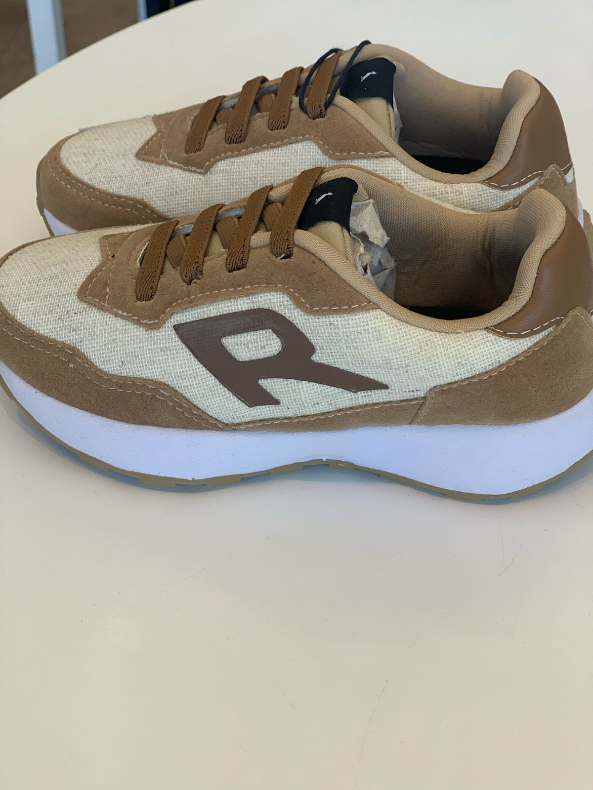 TENIS RSV MINI R JOG PALHA/CAN/NATURAL