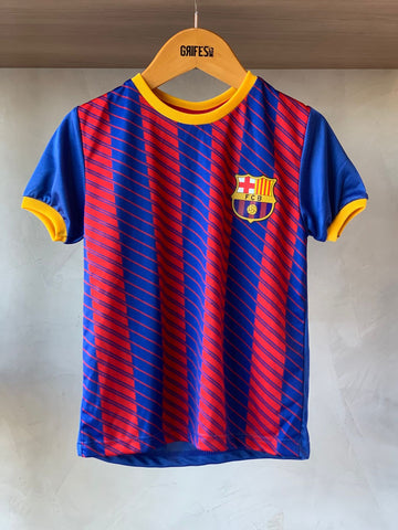CAMISETA INF BARCELONA ILLUVIUM LIS LADO AZUL