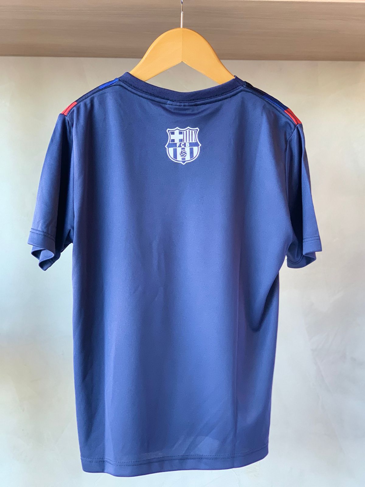 CAMISETA INF BARCELONA STAMINA LIST VERT MARINHO